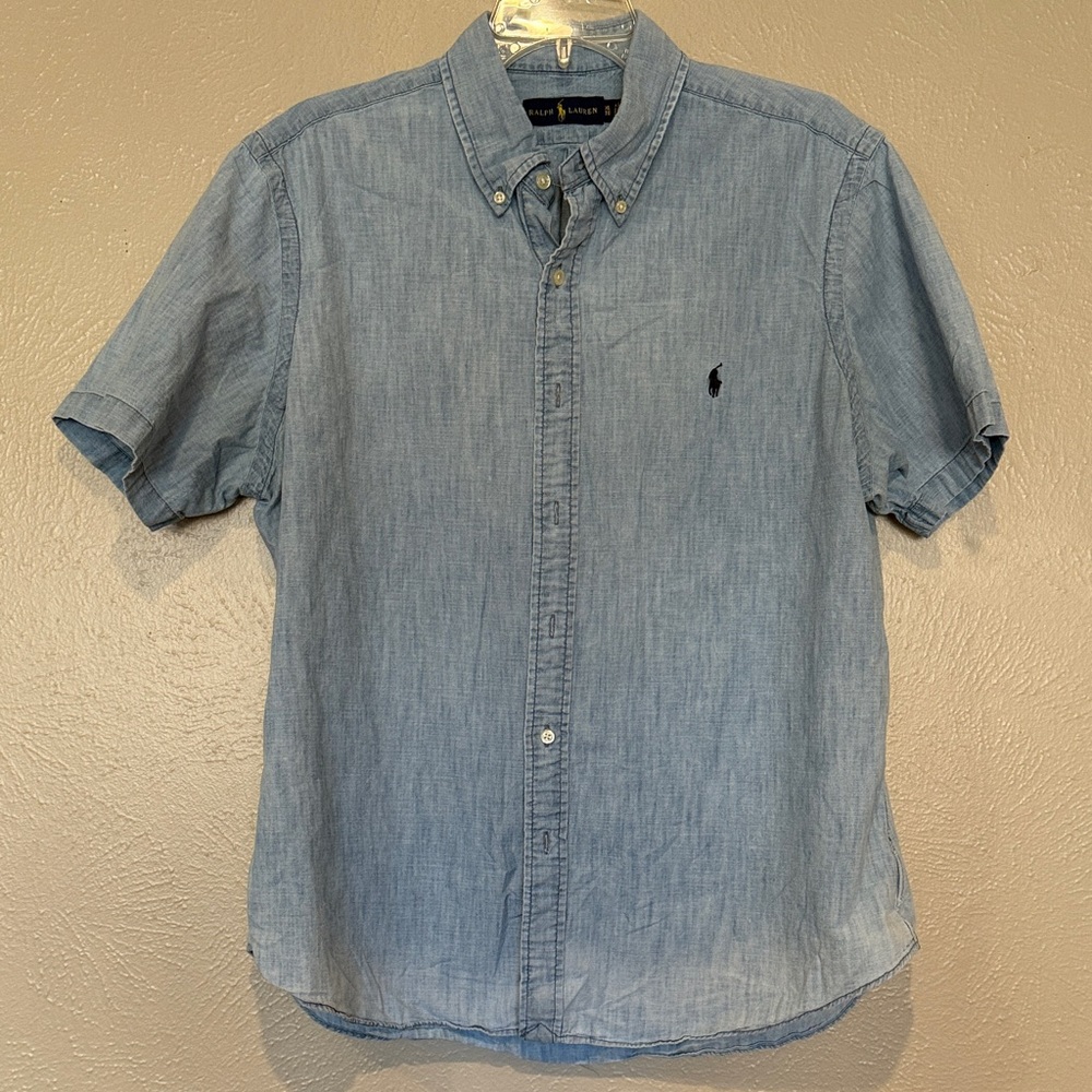 Polo by Ralph Lauren Men's Denim Blue Casual Shirt